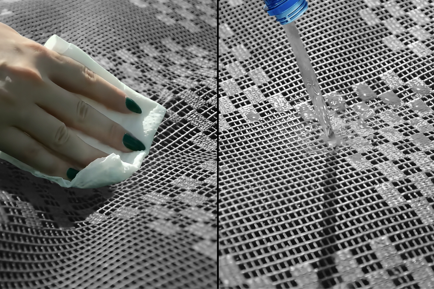 WYKŁADZINA KEMPINGOWA DO PRZEDSIONKA NAMIOTU KAMEPRA CAMPING 600G SZARA Długość (m) 2.5