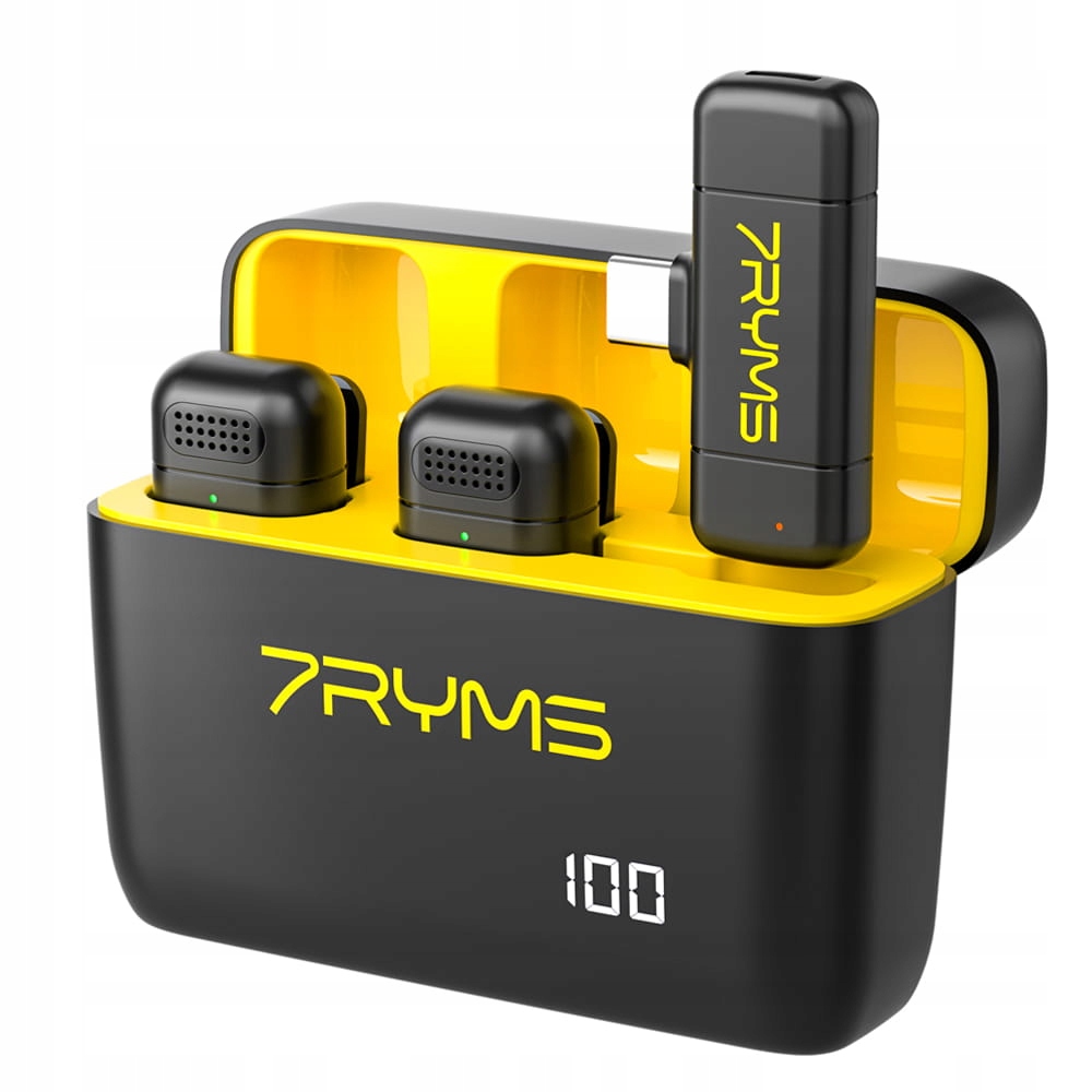 Bezprzewodowy zestaw mikrofonowy 7Ryms Rimo S1 [USB-C] Marka inna