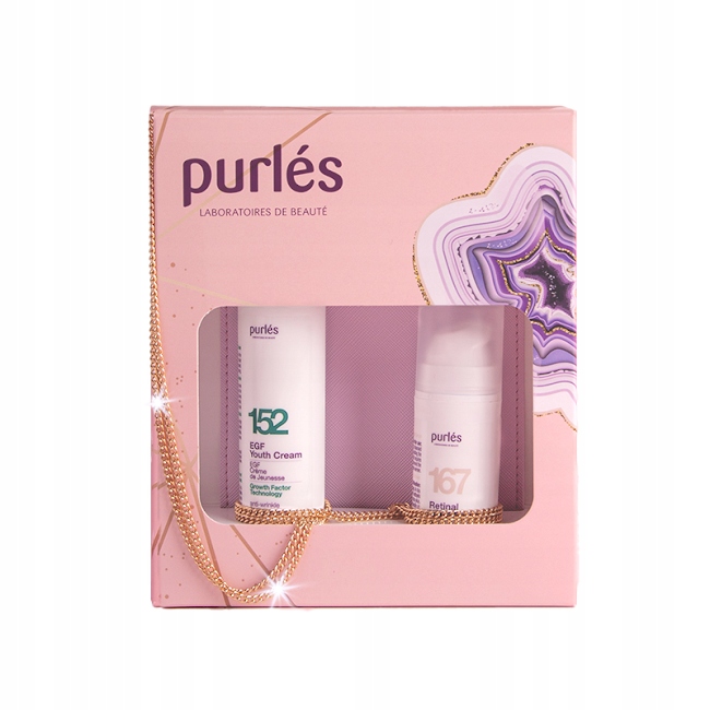 Purles krém 50 ml sérum 30 ml pouzdro na telefon pro stárnoucí pleť