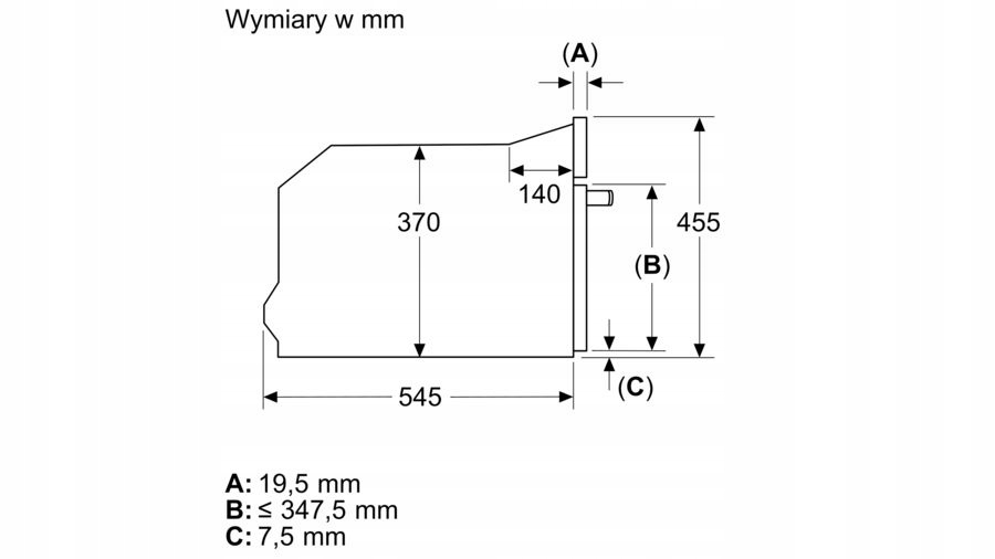 BOSCH CEG732XB1 Kuchenka MIKROFALA SERIA 8 NOWOŚC !!! Marka Bosch