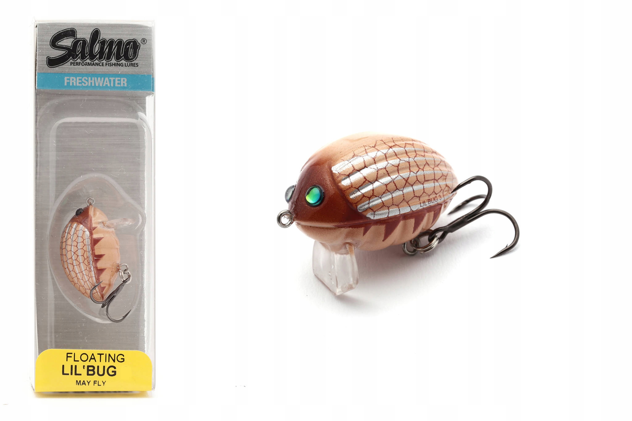 Wobler Salmo Lil'bug Floating 2cm May Fly