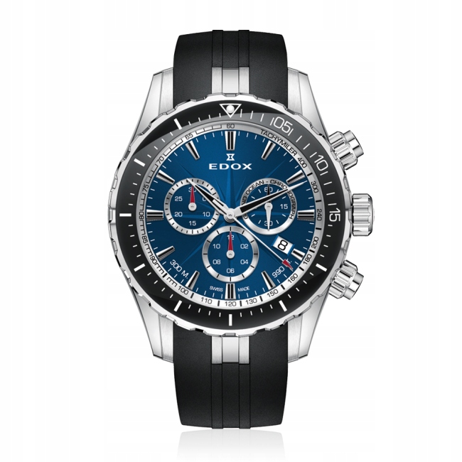 Edox Grand Ocean Chrono Diver 10248-3-BUINN 43 mm 30ATM