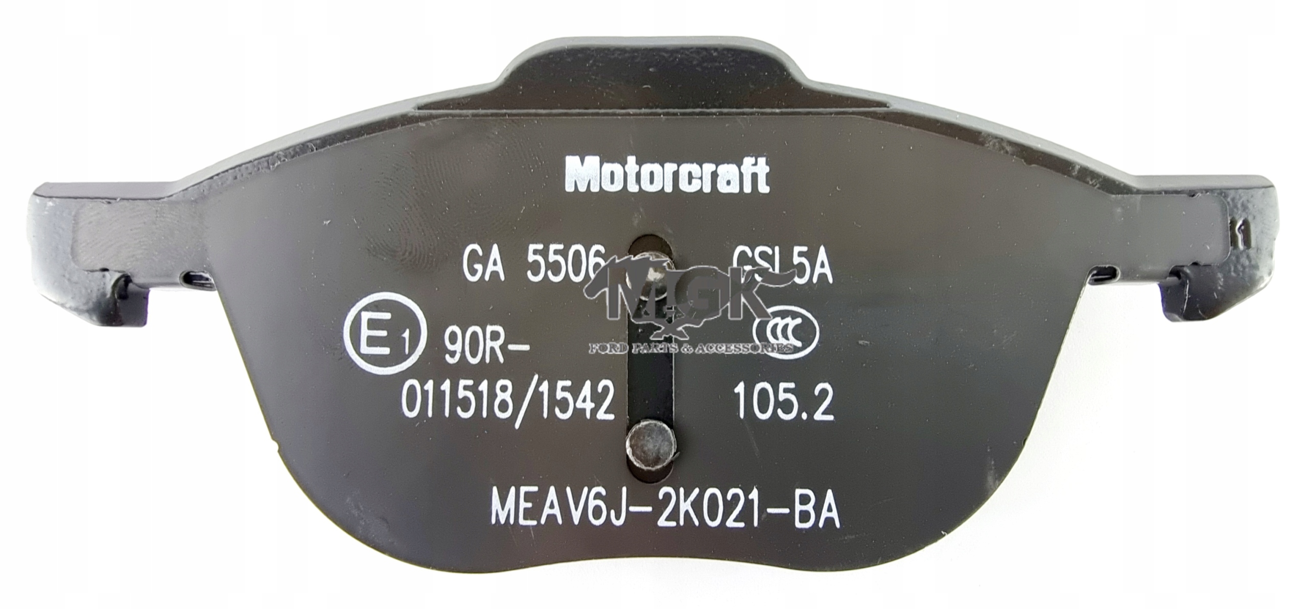 KLOCKI HAMULCOWE PRZÓD KUGA 2008-12 ORYGINAŁ FORD