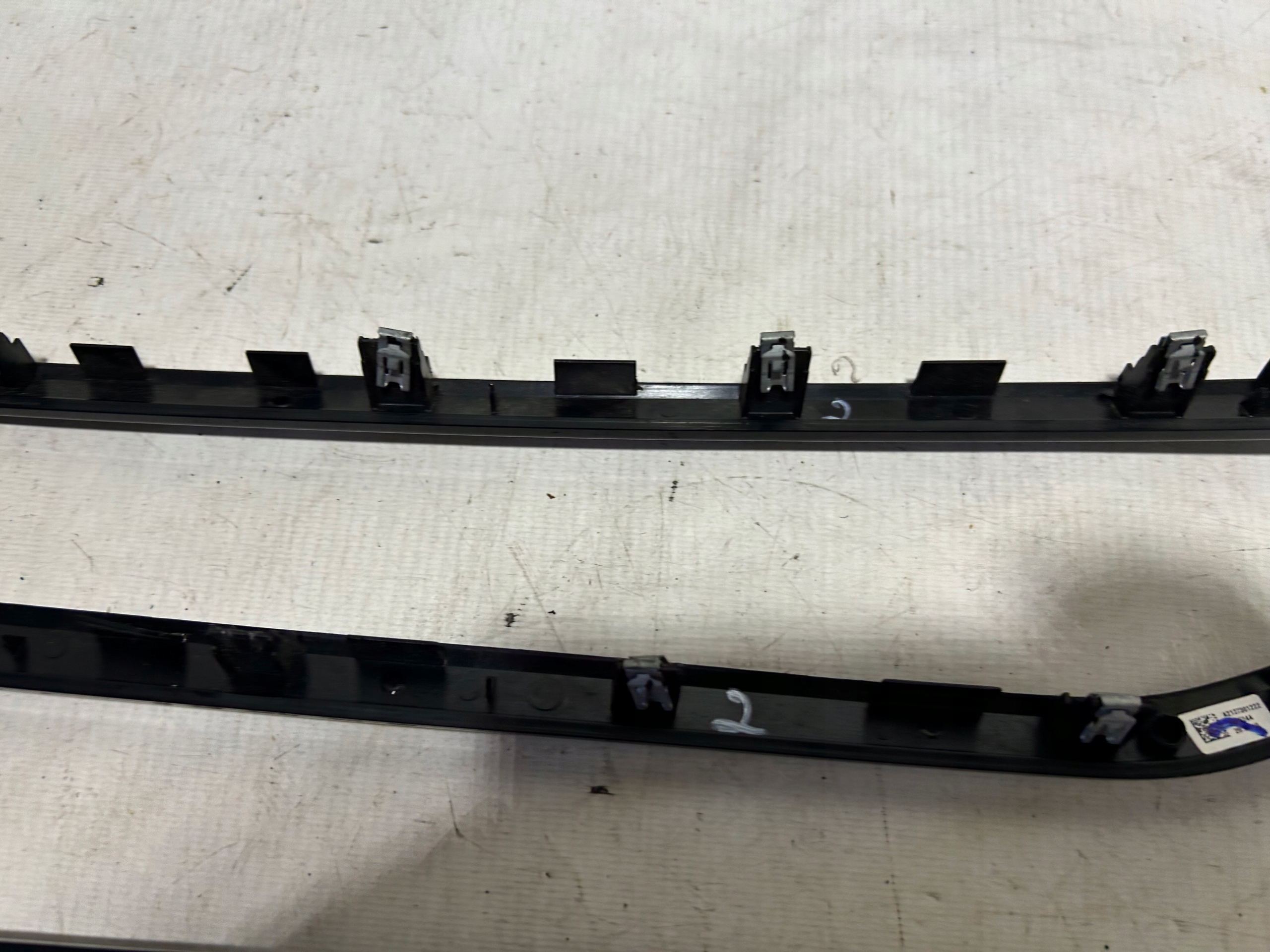 MERCEDES W212 DEKORY mouldings door KOMPLET