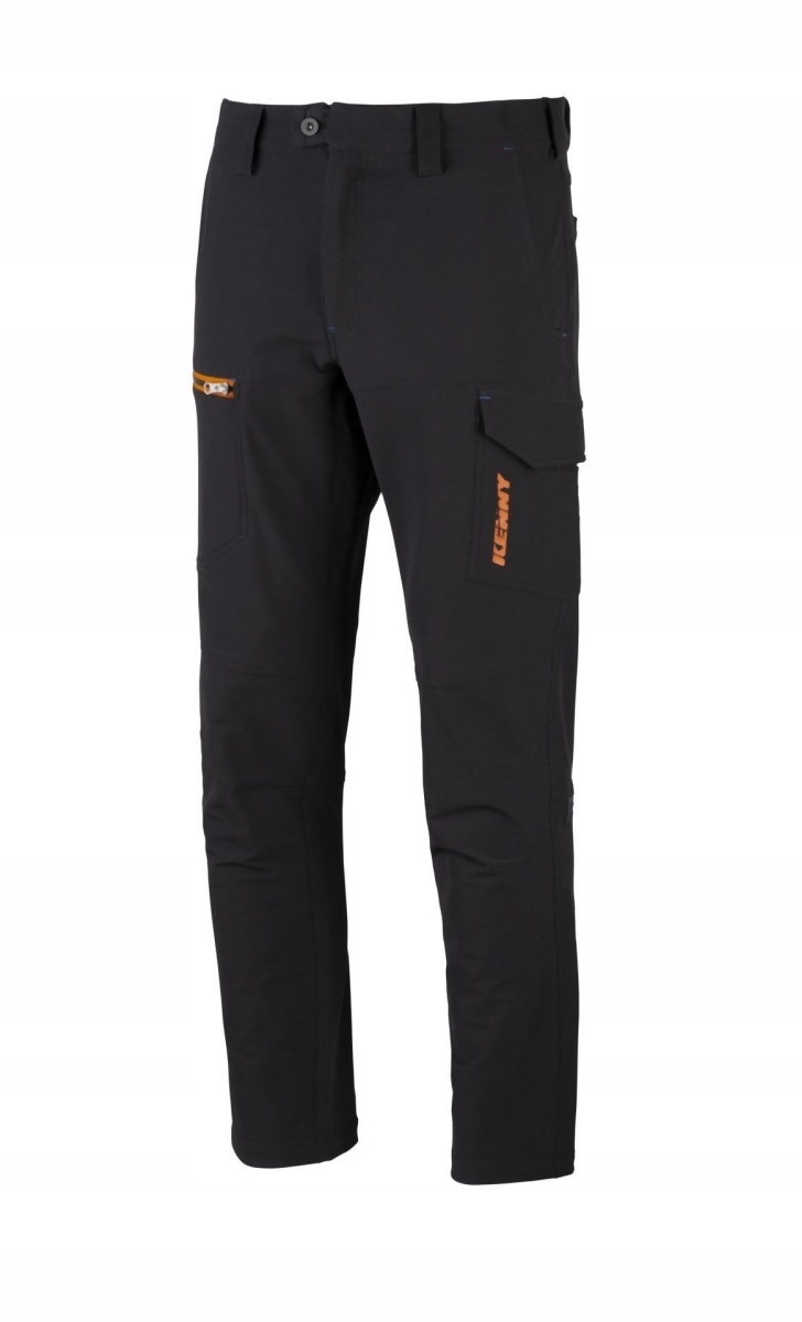 Kenny Racing 2025 Nohavice Model Racing Black/orange (38)