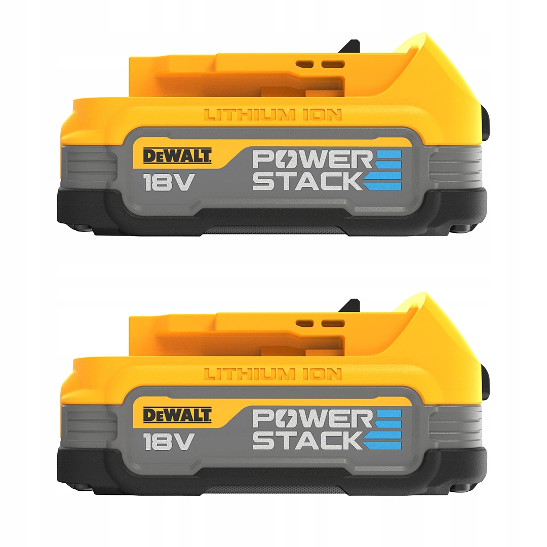2 akumulatory 18V Powerstack 1,7Ah DeWALT DCBP034 Marka DeWalt