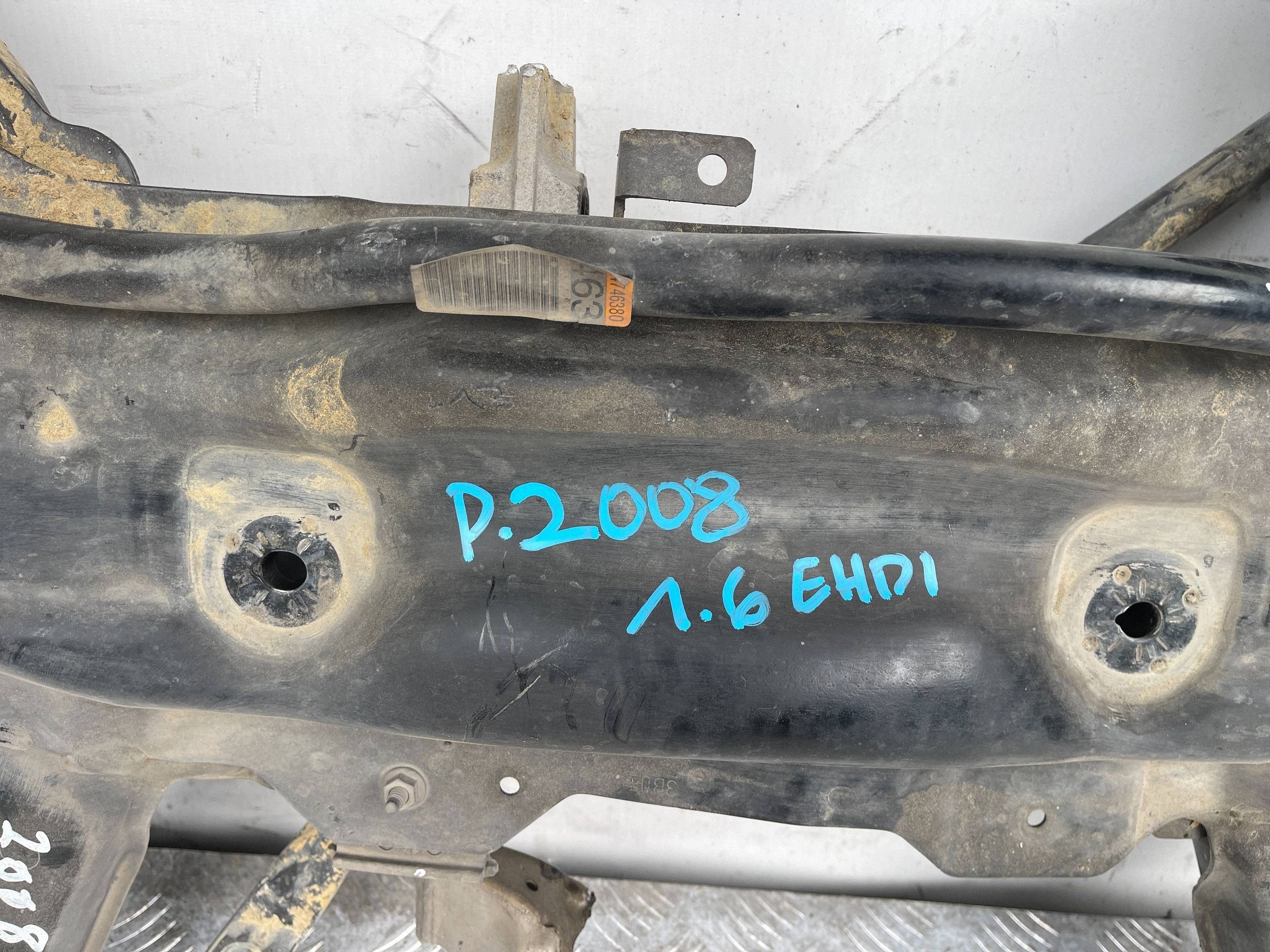 axle beam subframe axle beam front front PEUGEOT 2008 and 1 13- 1.6 eHDI