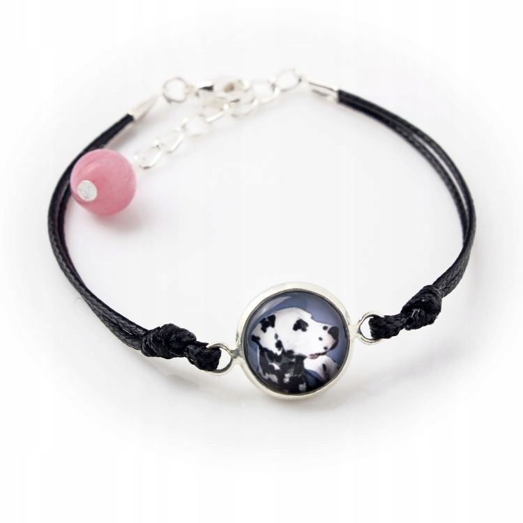 

Dalmatyńczyk Bransoletka z Twoim zdjęciem Handmade