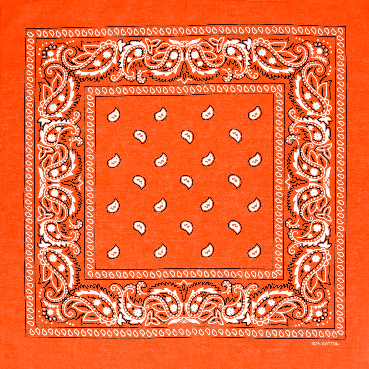 

Bandana bandamka bandama chusta pomarańczowa