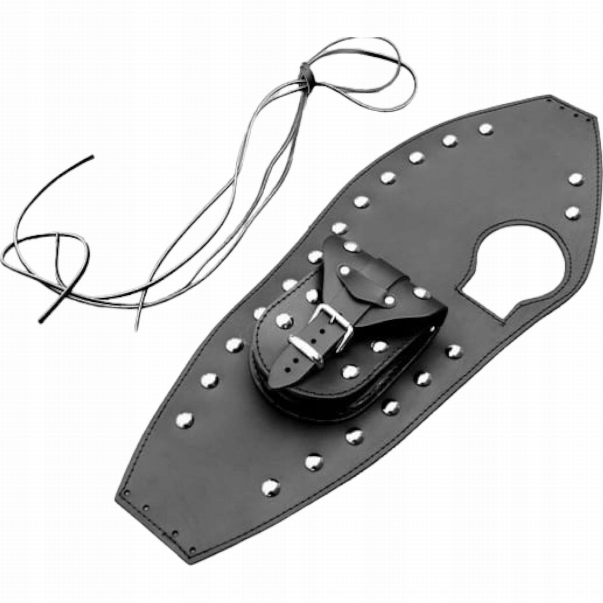 Kožený pás na nádrž Yamaha Virago 750 s cvočkami