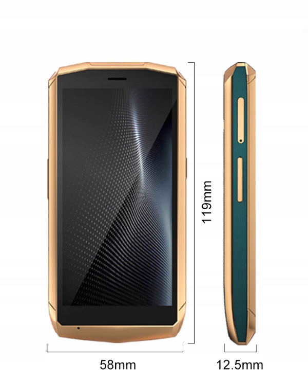 Smartfon CUBOT POCKET 4/64GB LTE NFC DUAL SIM Opcje SIM Dual SIM