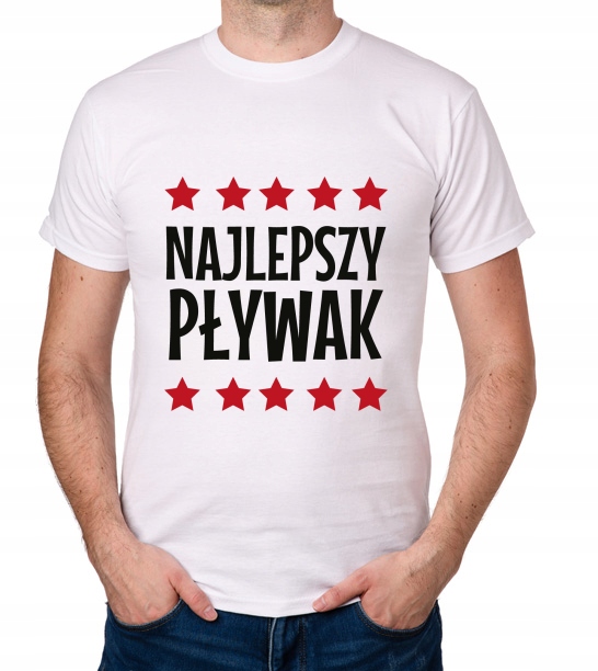 

koszulka Najlepszy Pływak prezent