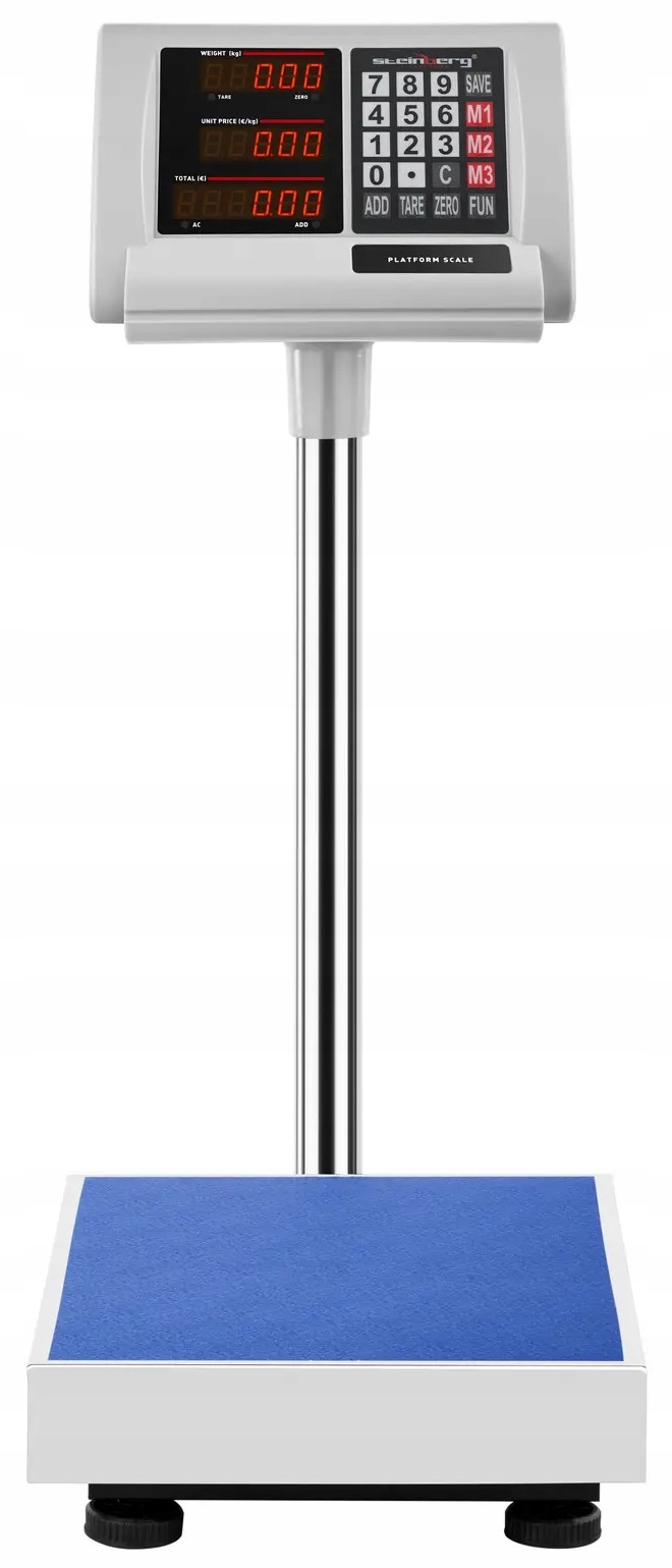 Waga platformowa 100kg/10g 40x30cm LED Steinberg SBS-PF-100/10A 10030323
