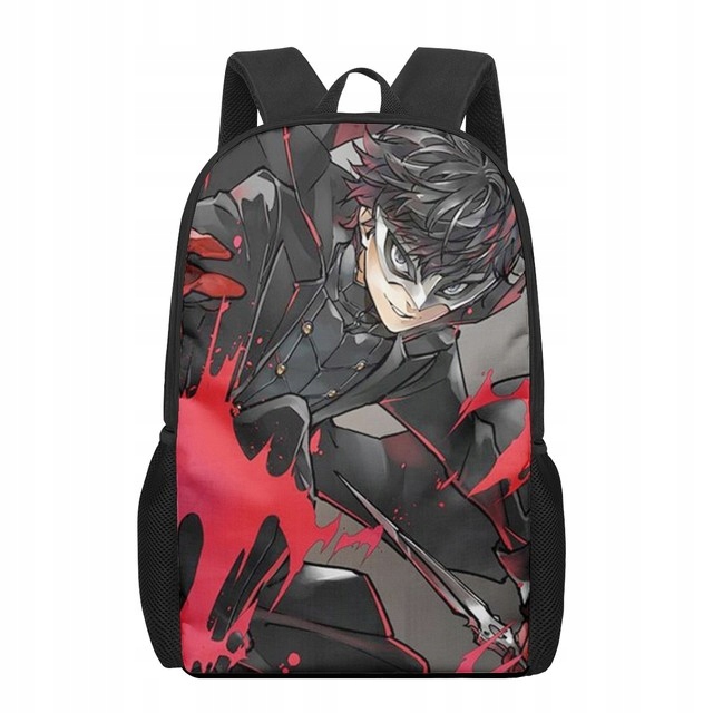 Youth backpack Persona 5 we? swoje serce P5 3D 14134583319 - Allegro.pl