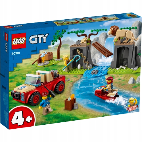 Lego 60301 City – Terénní Vozidlo Záchranářů Zvířat