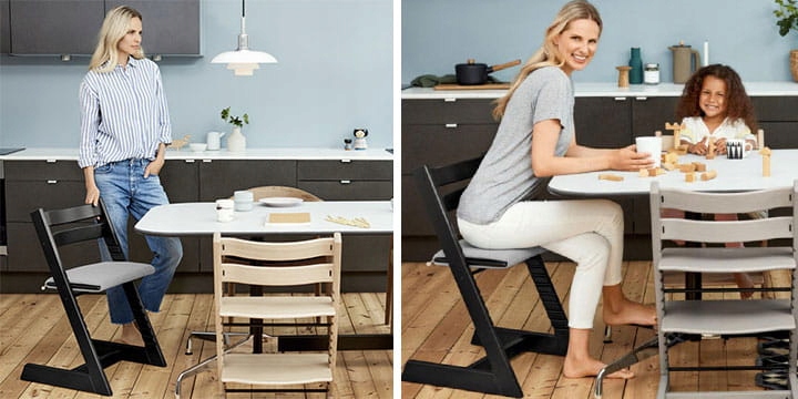 Stokke Tripp Trapp krzesełko do karmienia | Pink Maksymalna waga dziecka 60 kg