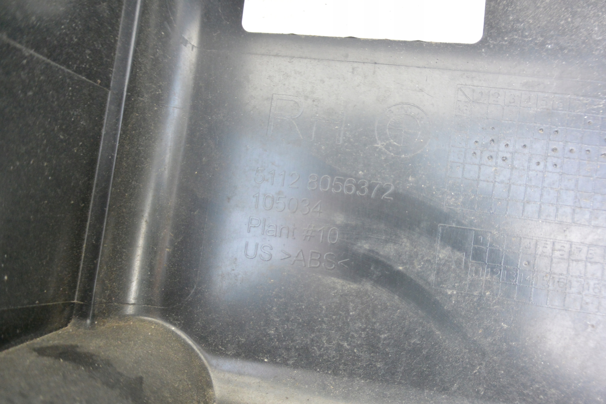 bumper bracket rear part right left BMW F85 X5M