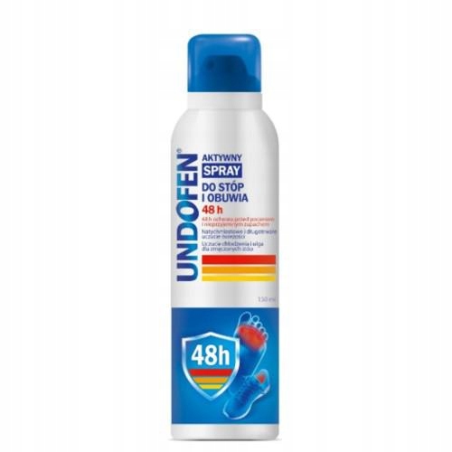

Undofen Aktywny spray do stóp i obuwia, 150ml
