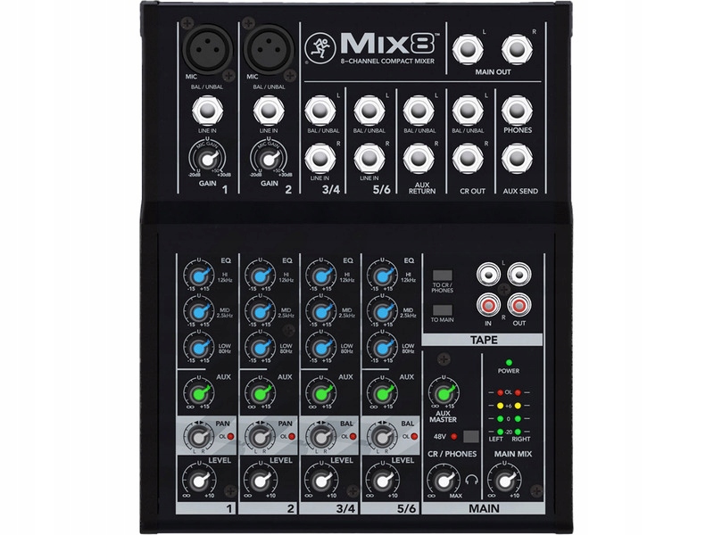 Mikser audio Mackie Mix8