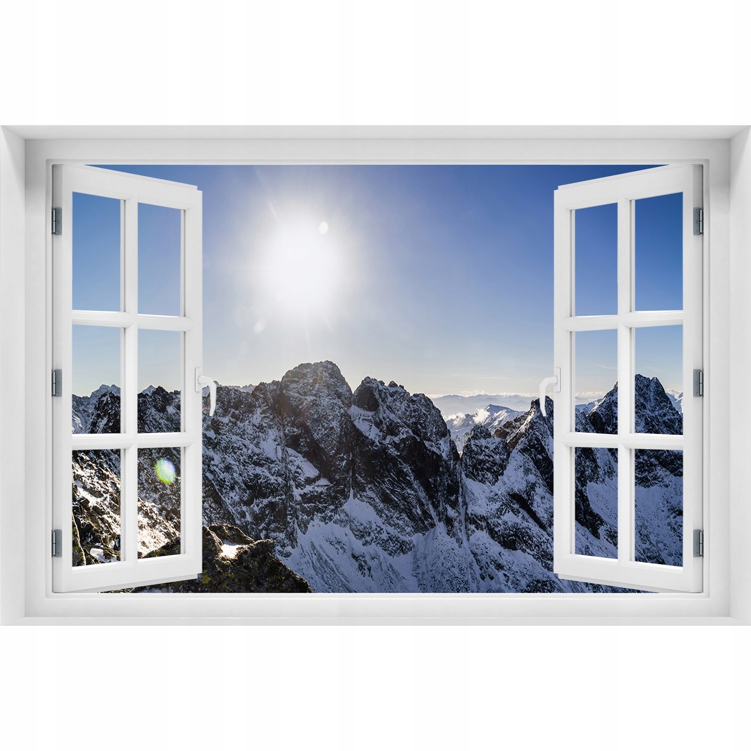 

Naklejka ścienna Fototapeta Zima w Tatrach 120x80