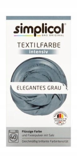 

Simplicol Farba do tkanin Szary 560g