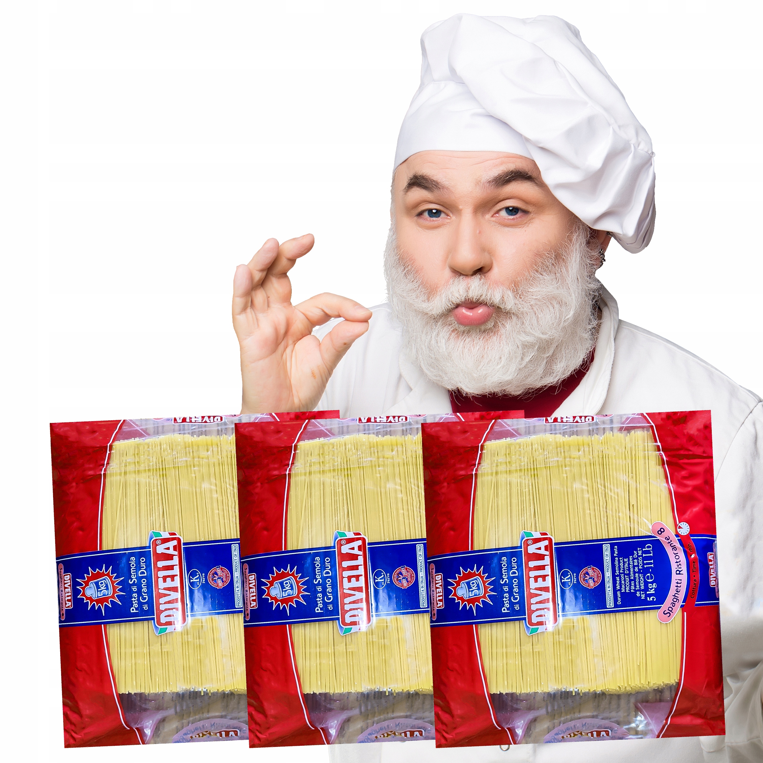 Levně Těstoviny Špagety Divella 3X5 Kg