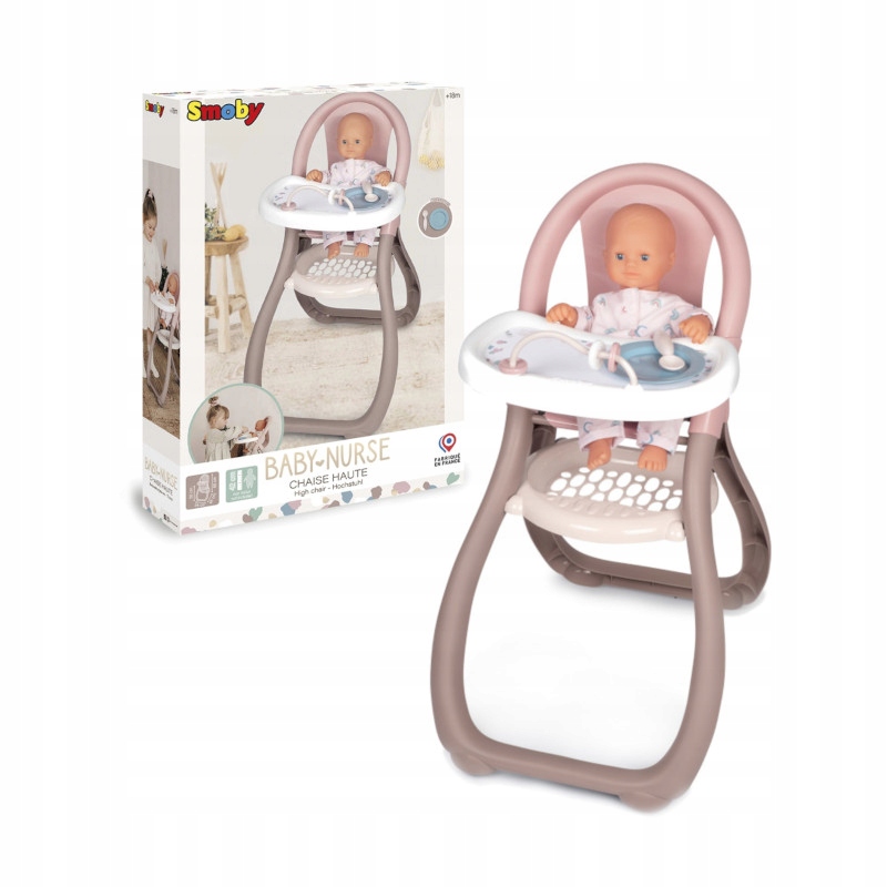 

Smoby Baby Nurse Krzesełko Do Karmienia Dla Lalek
