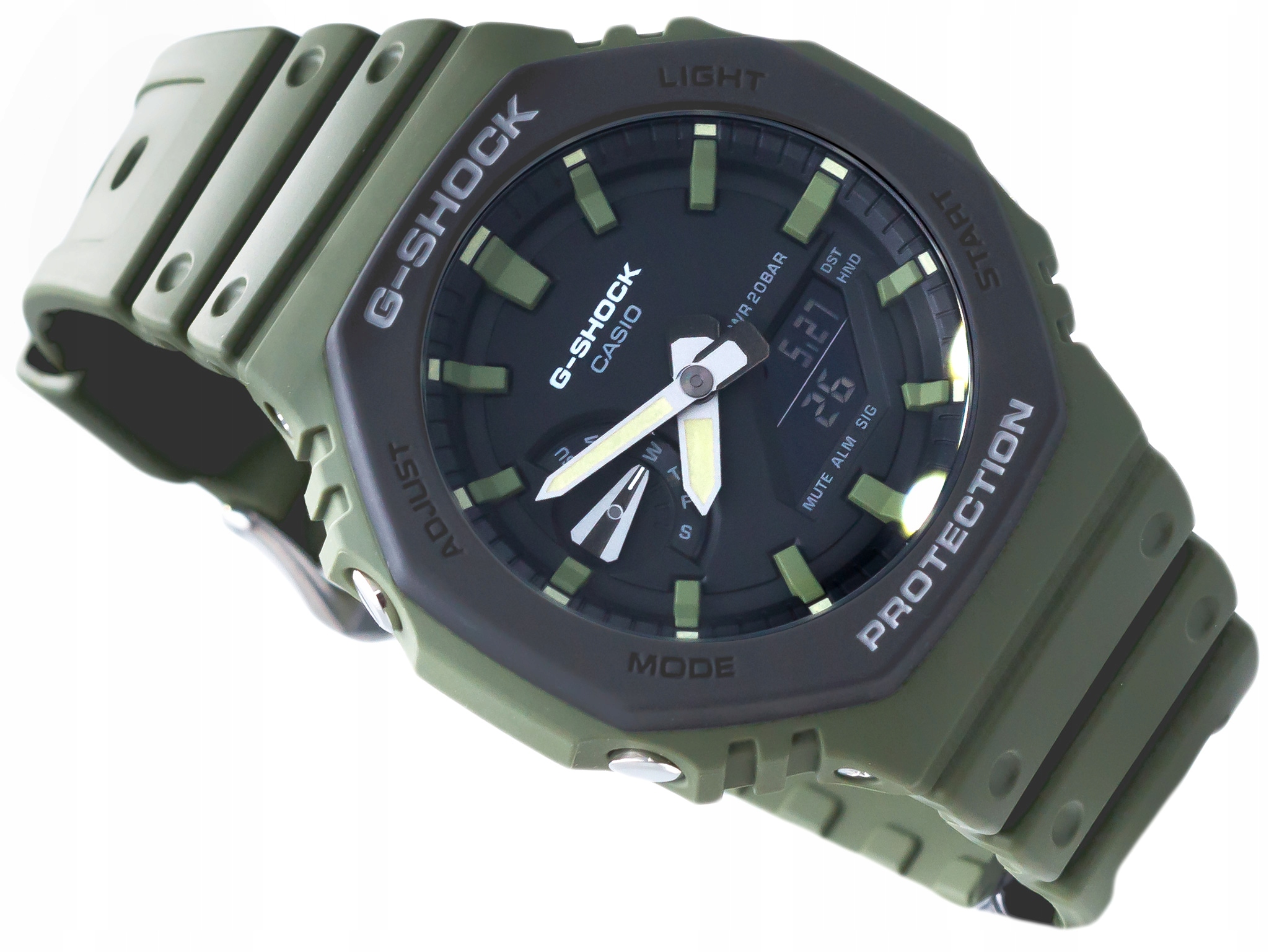 Pánské hodinky Casio GA-2110SU-3AER G-shock Carbon