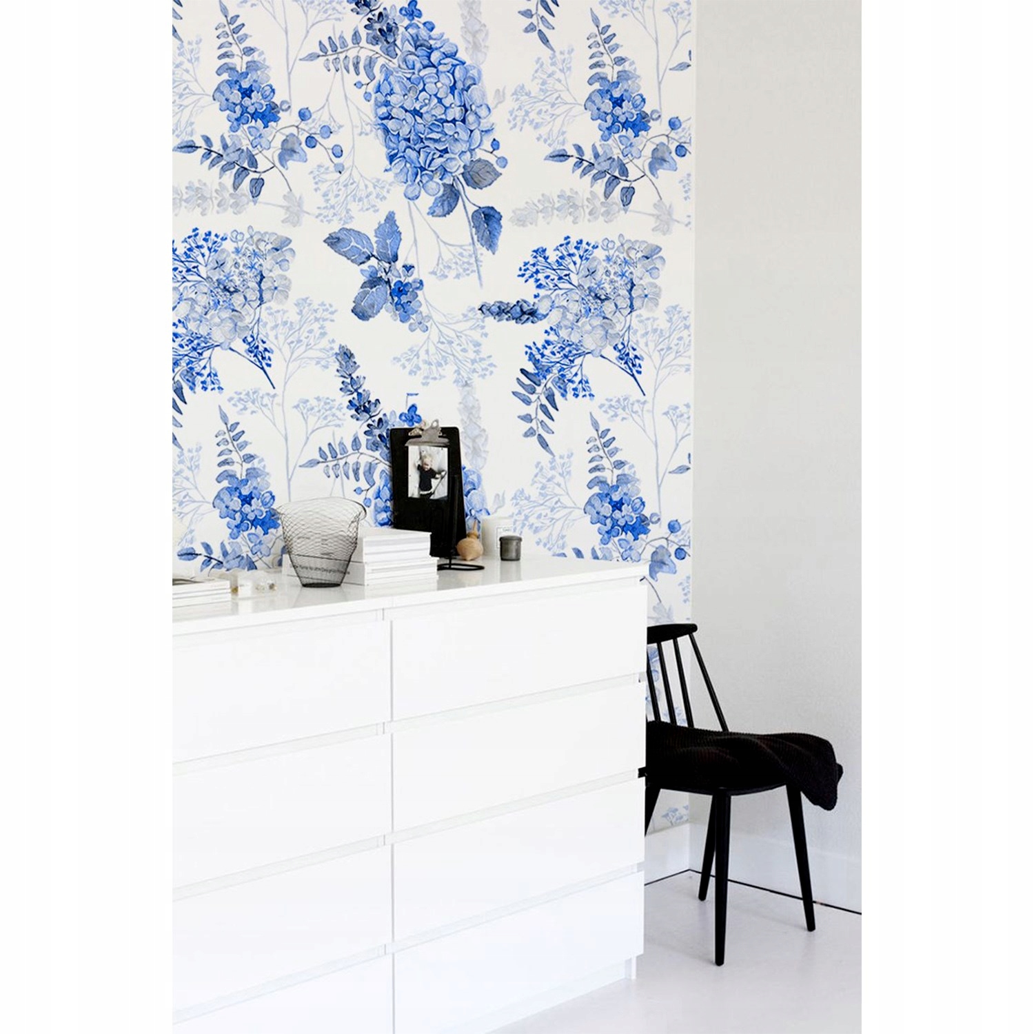 

Fototapeta na ścianę Niebieska hortensja 104x70cm