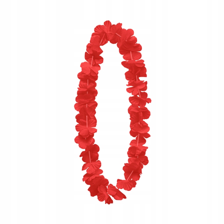 

Naszyjnik hawajski czerwone 100 cm