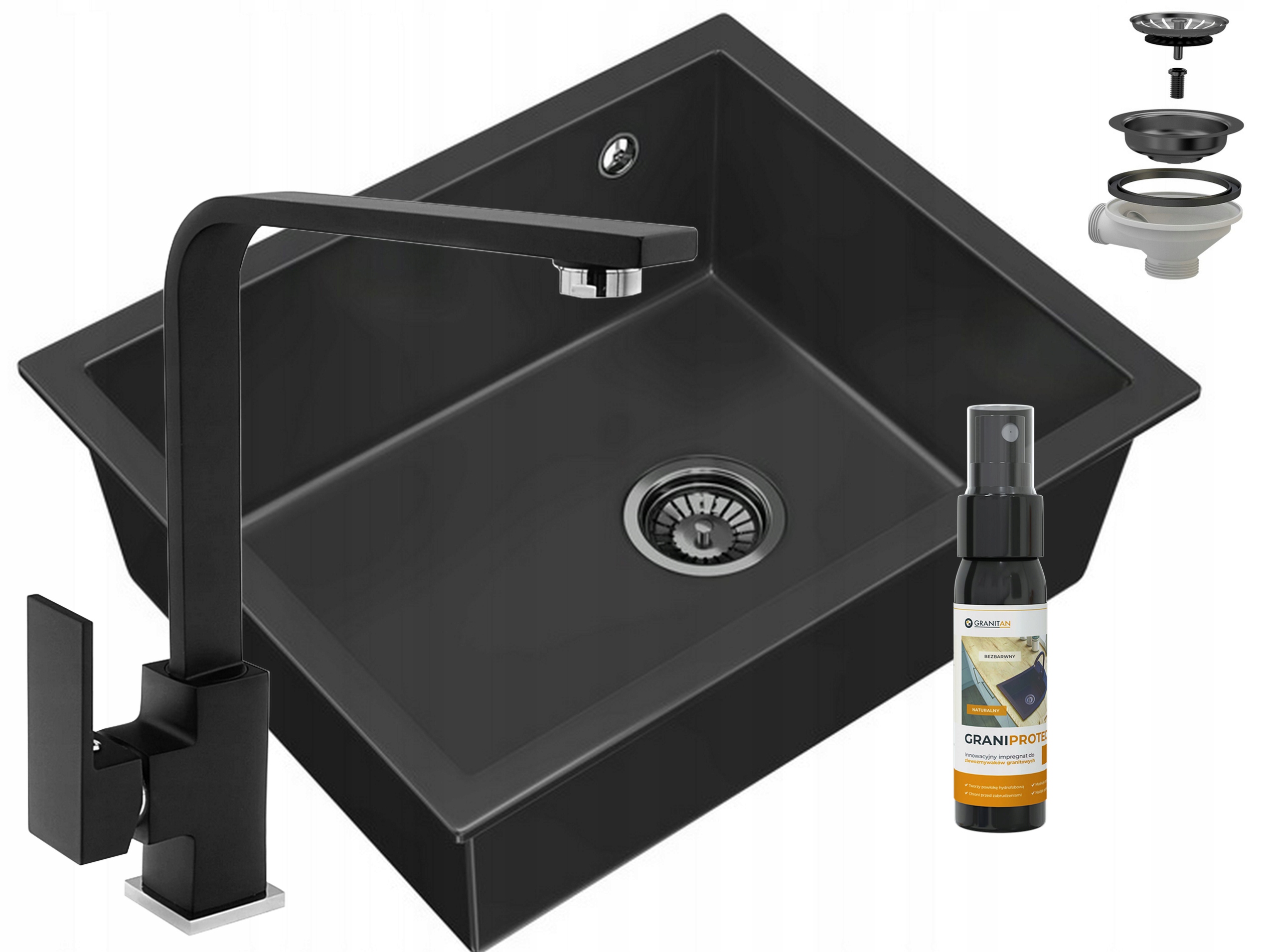 Podstolový Závesný Drez Salix Granitan