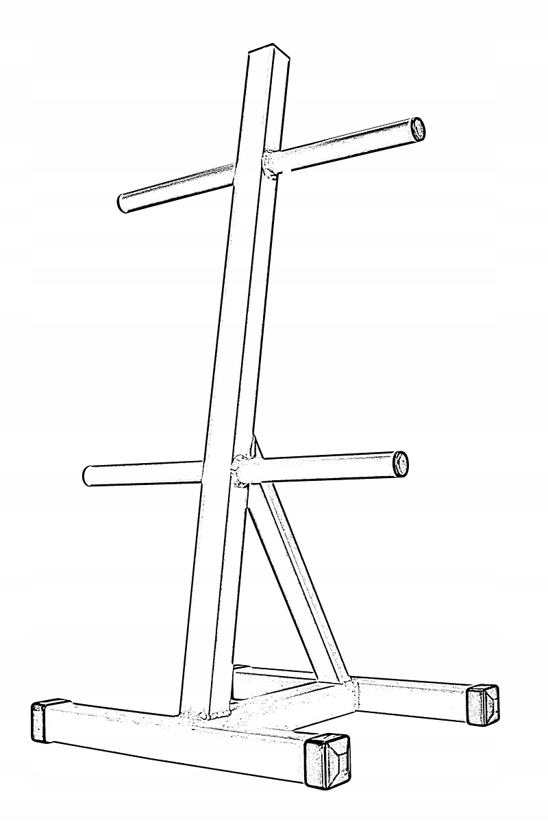 Stojak na obciążenie ST3 - symetryczny 320kg Model ST3