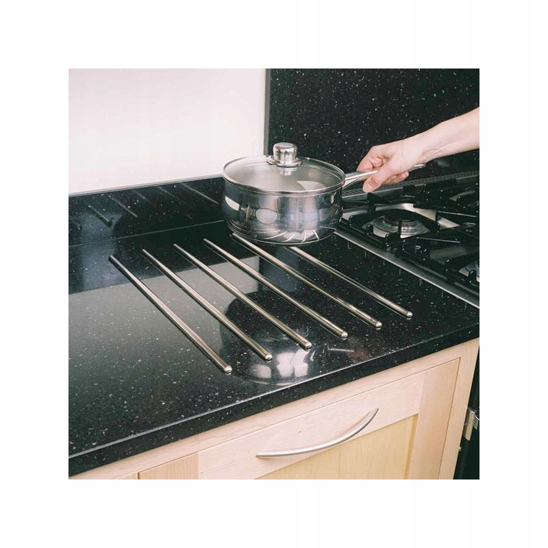 Ochranné Relingy Na Dosky Oceľ 45 cm (6ks) Unika