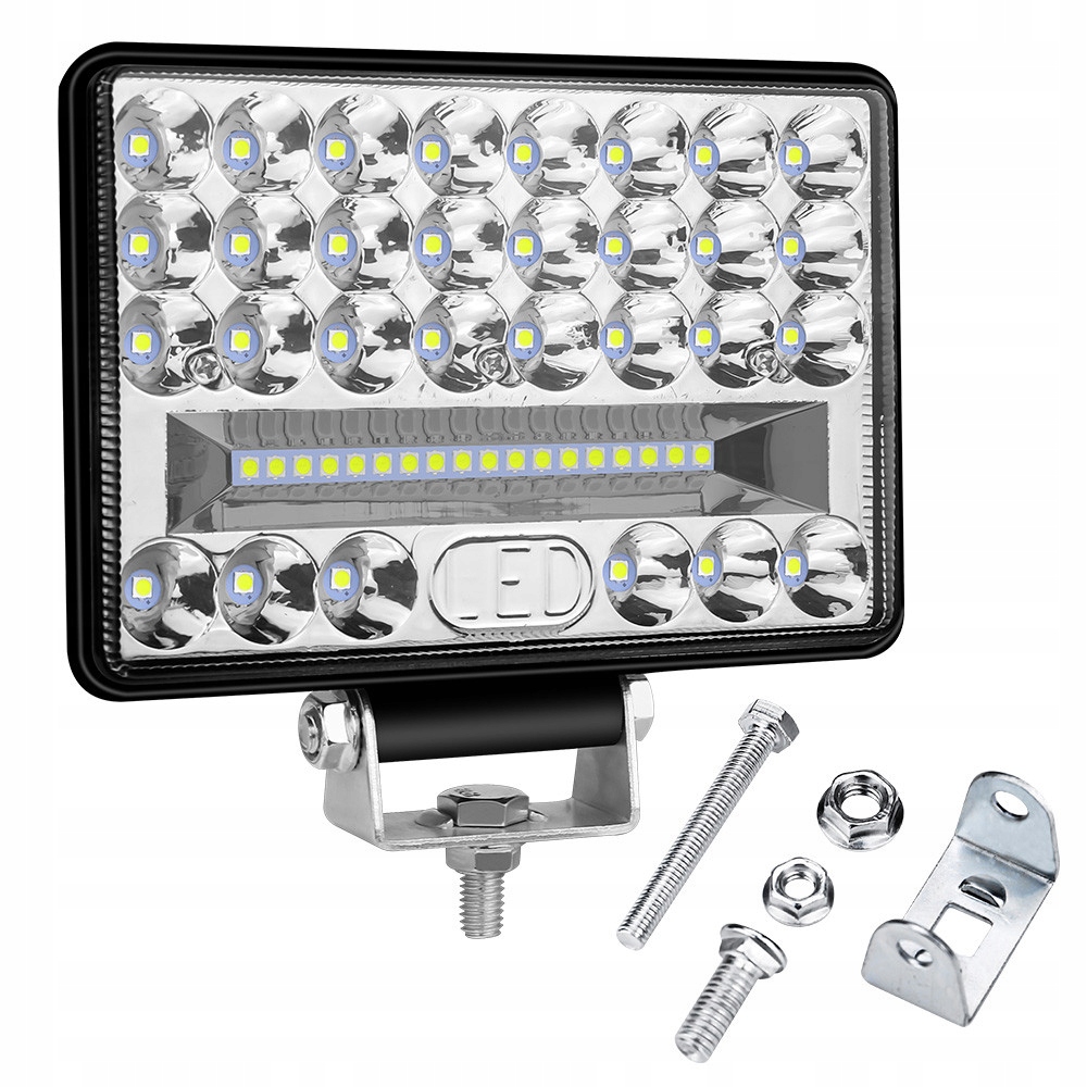 LAMPA 48 LED HALOGEN ROBOCZY SZPERACZ 7 CALI