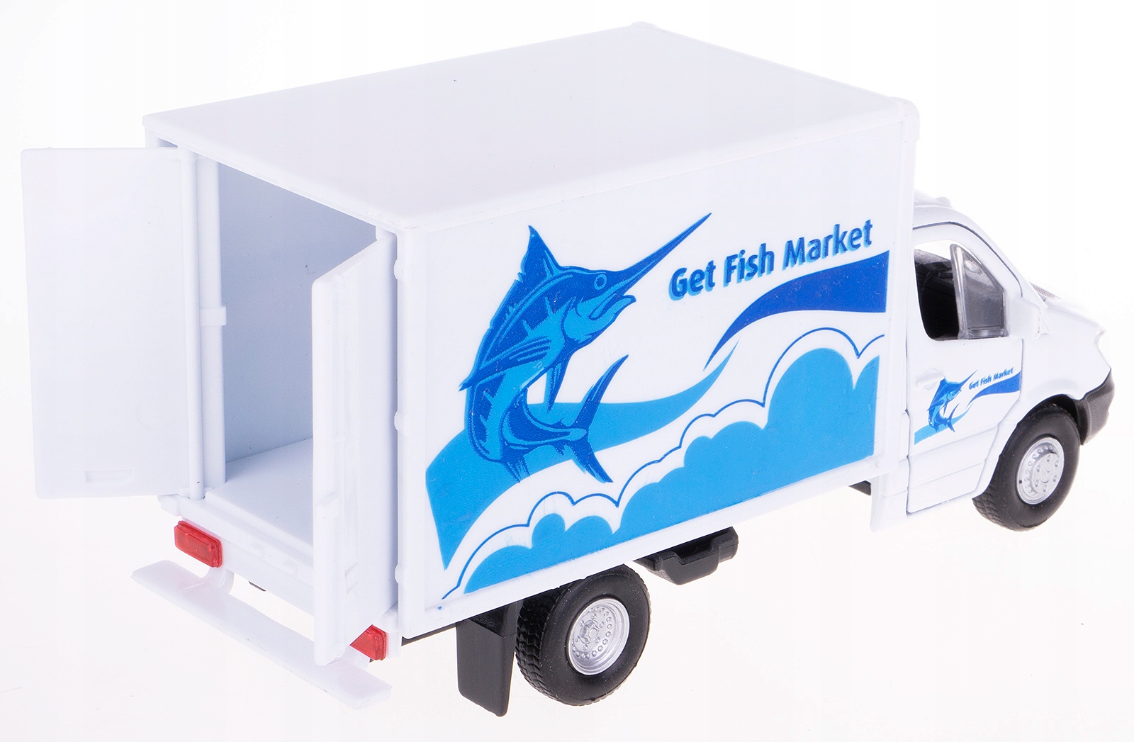 MERCEDES-BENZ SPRINTER CARGO BOX MODEL WELLY 1:34 Model MERCEDES BENZ SPRINTER