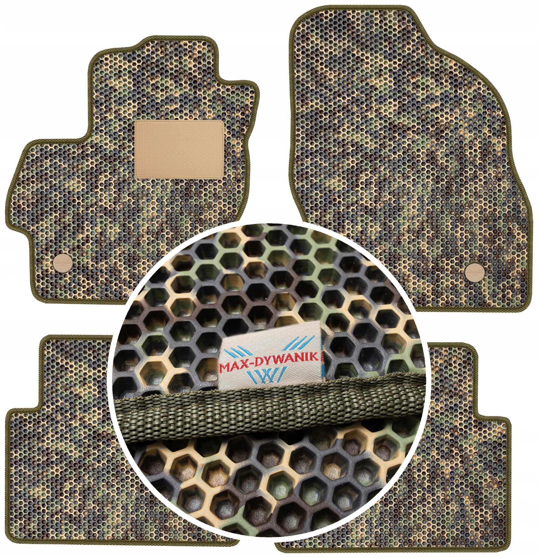 Mazda 3 II 2009-2013 Gumové rohože do auta Eva Moro