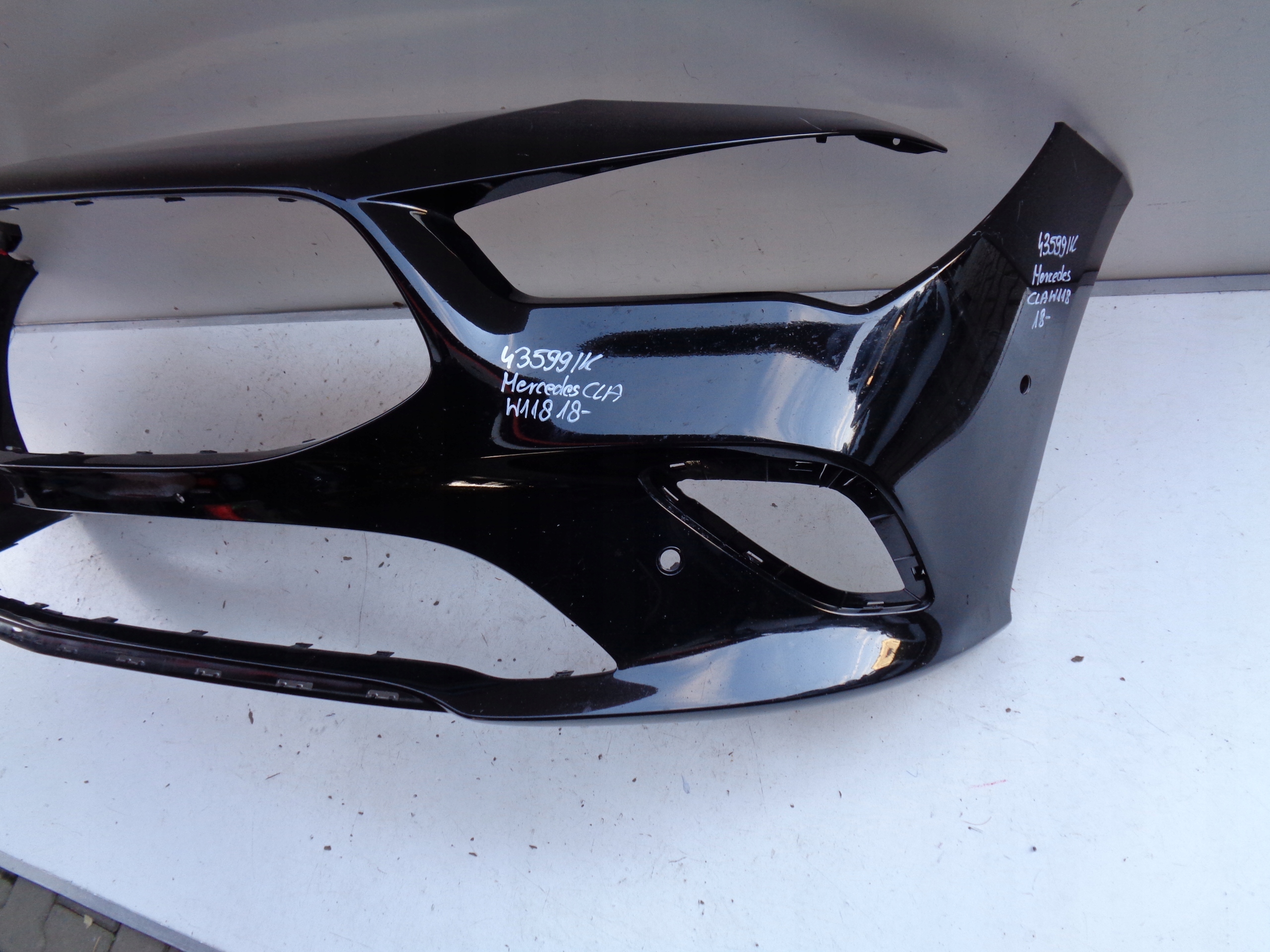 front bumper MERCEDES CLA W118 18- NR 43599