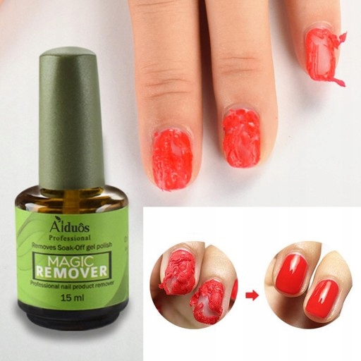 Magic Gel Nail Polish Remover. Usuwa żelowy Kod producenta fenteer