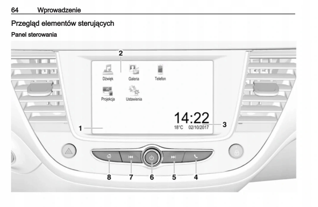 Opel Crossland X Nawigacja Instrukcja Obsługi Marka Opel