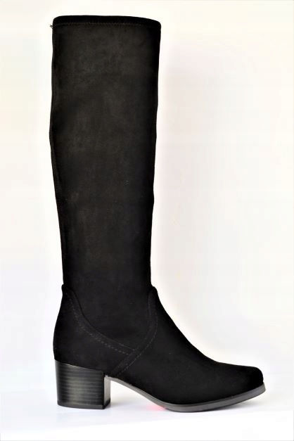 Caprice 25506-41 Černé Kozačky Stretch Vel.