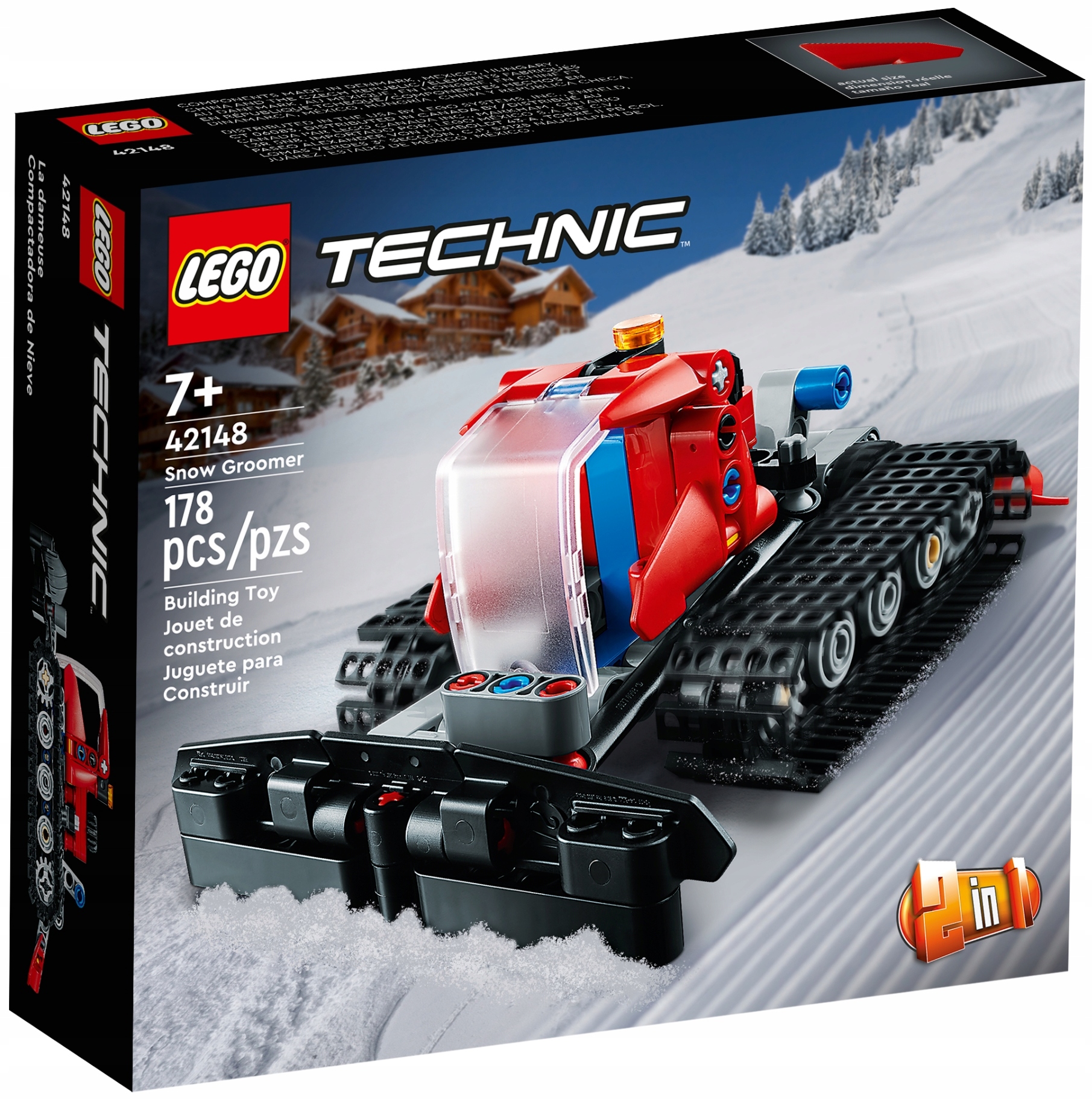 LEGO Technic Ratrak 42148 NOWY NAJTANIEJ Materiał plastik