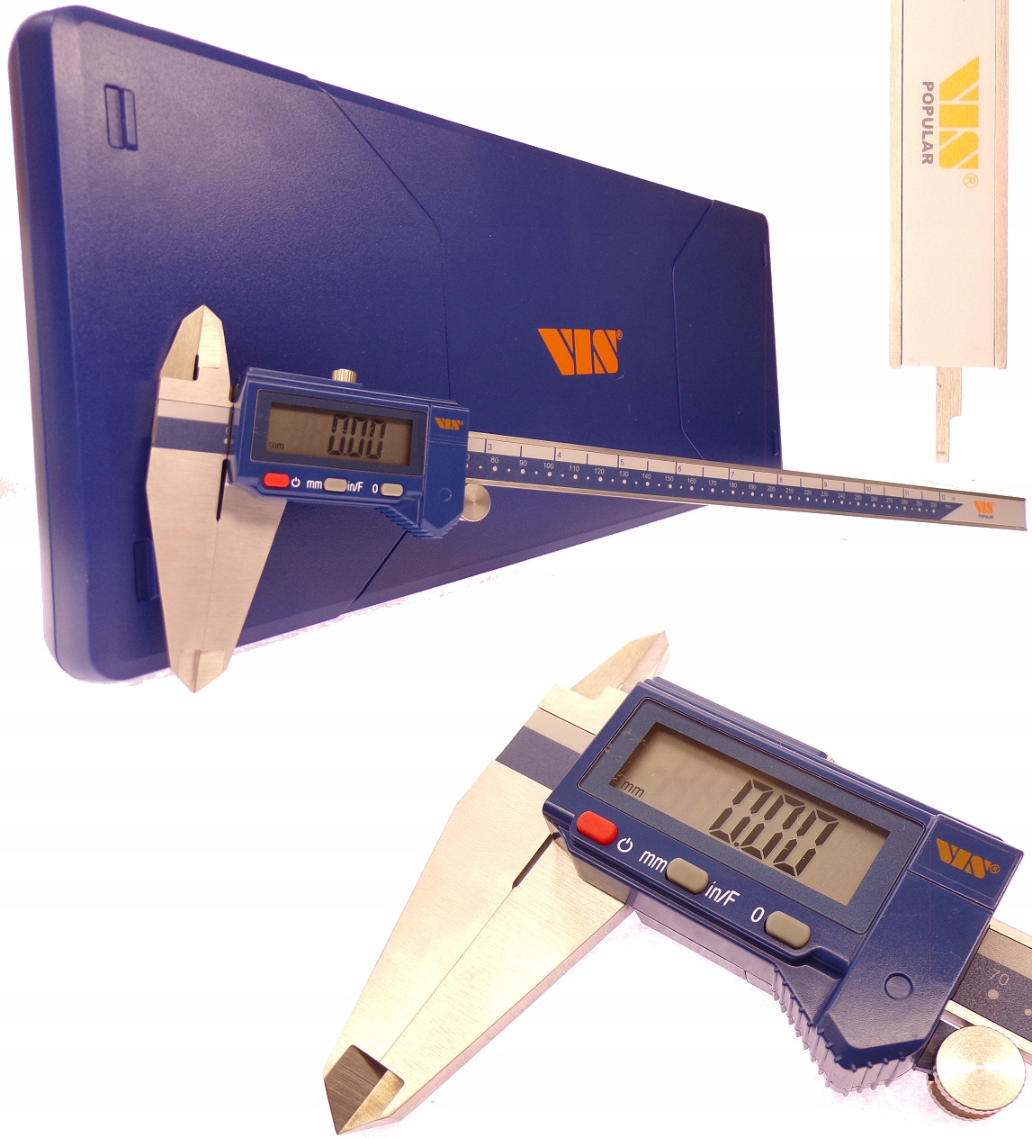 Digitální Elektronická Posuvná Měrka L300 300 mm Vis