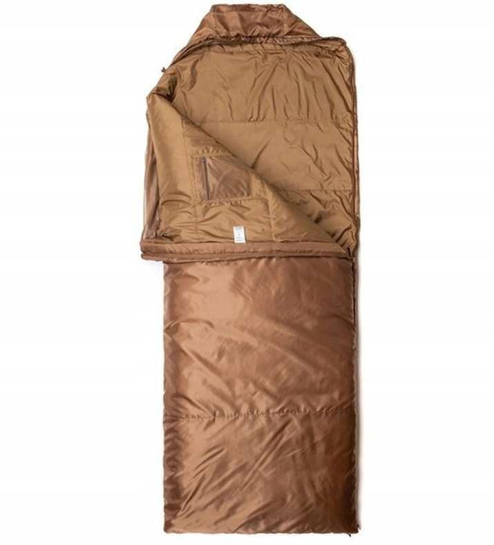 Śpiwór Letni Snugpak Turystyczny Wojskowy Jungle Bag Coyote 7°C 2°C Prawy