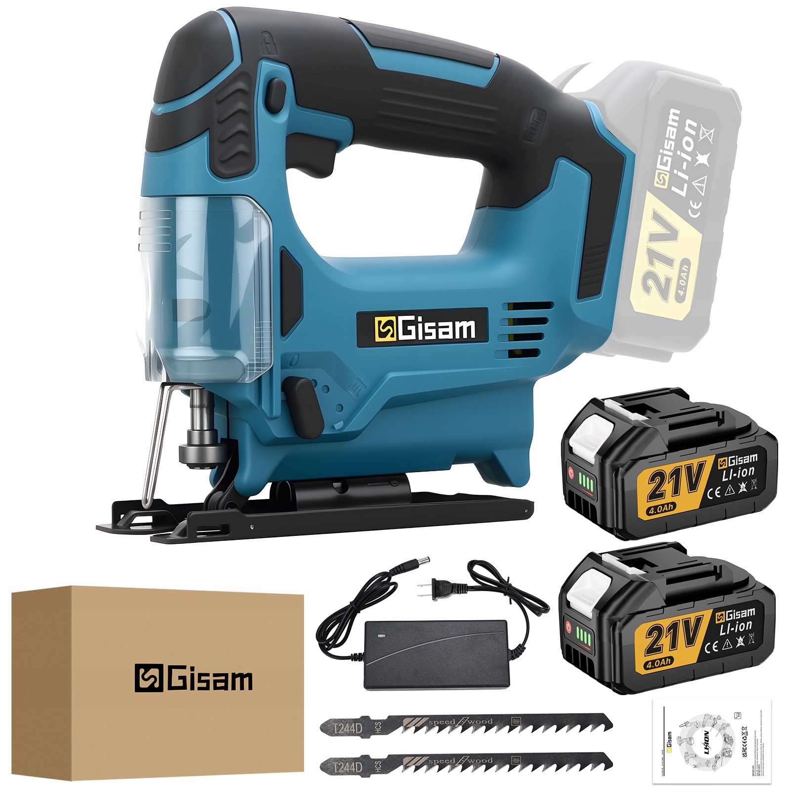 Akumulatorová Přímočná Pila Na Dřevo A Kov 1000 W