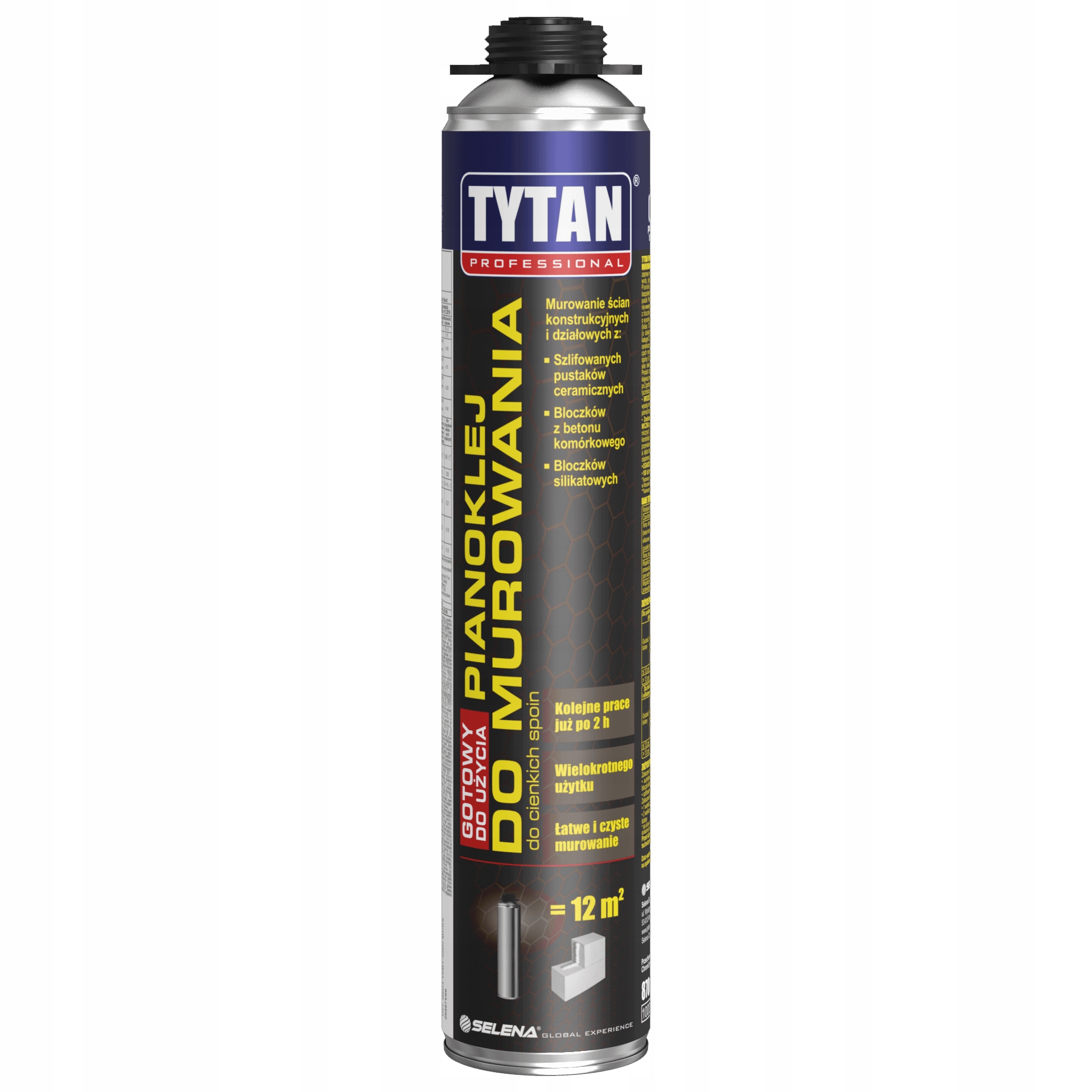 

Pianoklej do murowania Tytan 870ml
