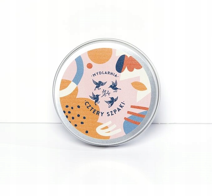 

Okrągła puszka na szampon odżywkę