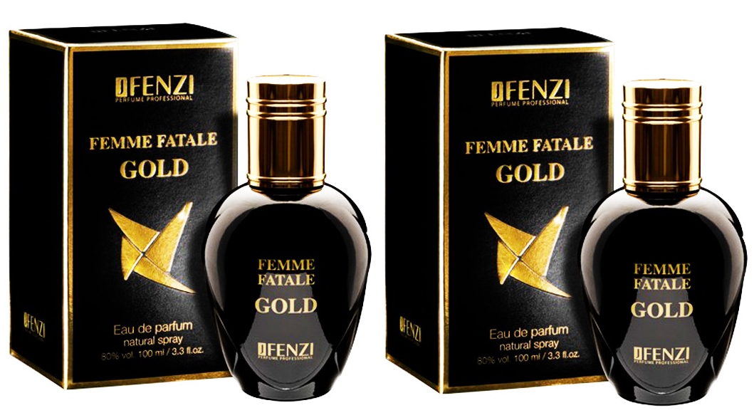 JFenzi Femme Fatale Gold 2x100 ml parfémovaná voda