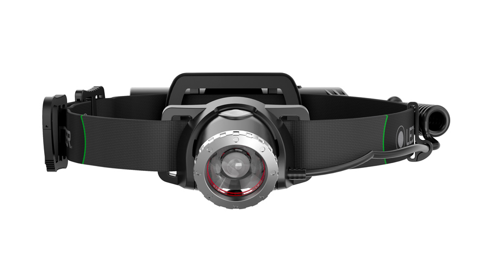 LATARKA CZOŁOWA CZOŁÓWKA LEDLENSER MH10 IPX4 Zasilanie akumulatorowe