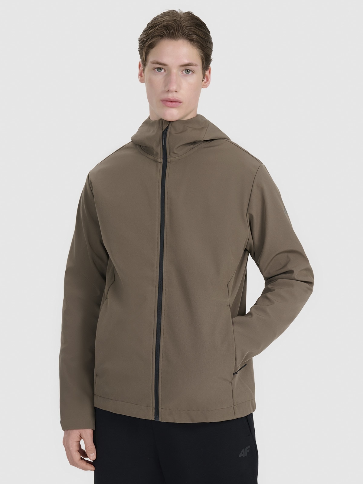Pánská Bunda 4F Softshell Větruvzdorná 3XL M324 SS25