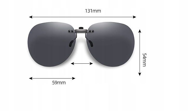 LODOWE JEDWABNE RĘKAWY + SOCZEWKI DO OKULARÓW SŁONECZNYCH + ETUI NA OKULARY Fason inny